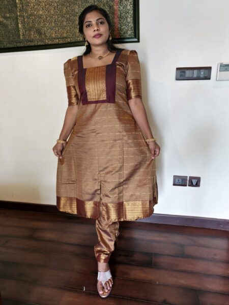 Bridal Silk Frock NF2507STF03