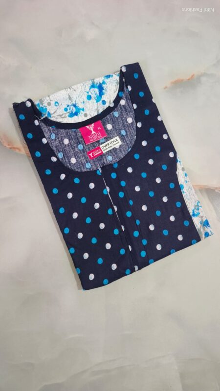 Pure Cotton Nighty NF2509PCN13 (with Zip)