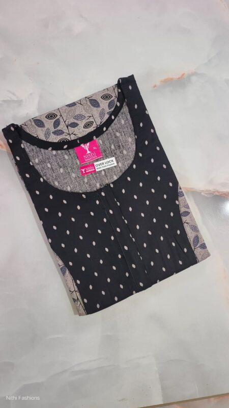 Pure Cotton Nighty NF2509PCN21 (with Zip)