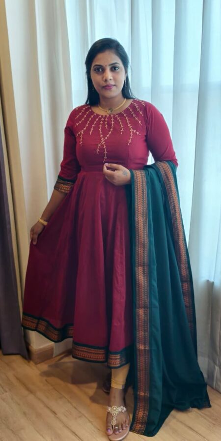 Kalyani Cotton Frock NF2509KF06