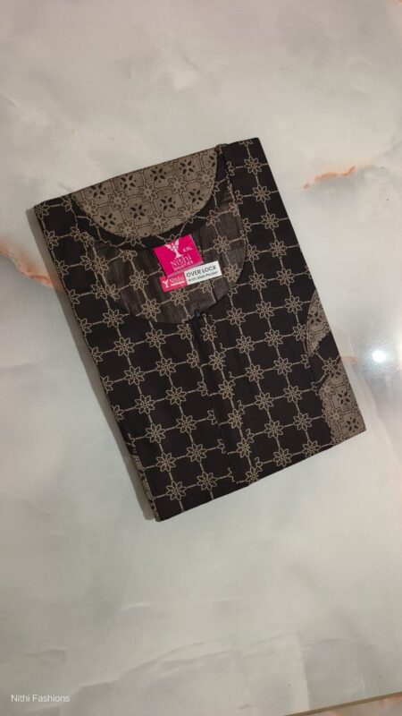 Pure Cotton Nighty NF2509PCN34 (with Zip)