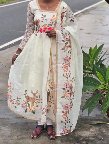 LINEN COTTON FROCK NF2512DU01