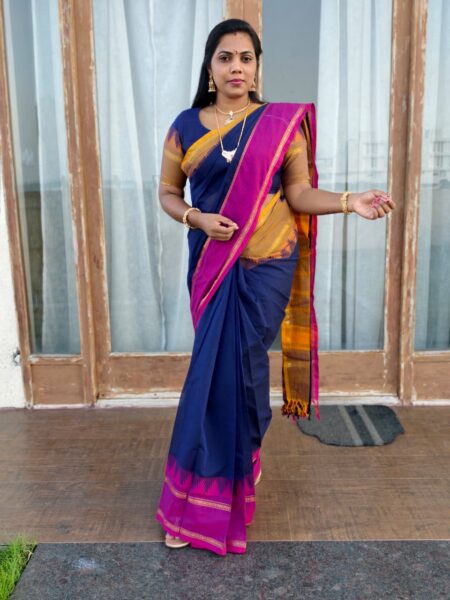 Ganga Jamuna Border Saree NF2510GJB01