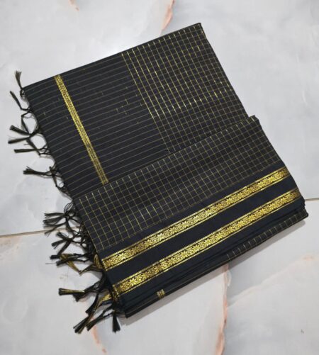 Kalyani Cotton Retta Pattu Border NF2512KCRPB02