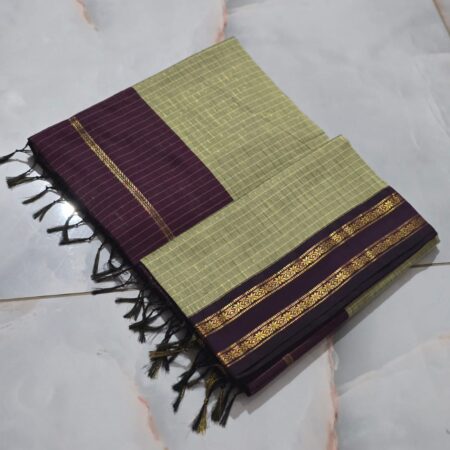 Kalyani Cotton Retta Pattu Border NF2512KCRPB03