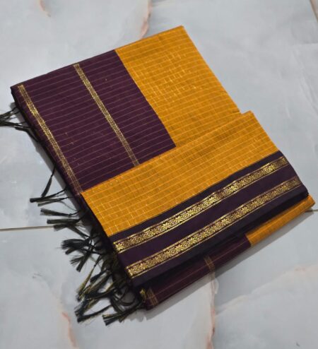 Kalyani Cotton Retta Pattu Border Saree NF2512KCRPB05