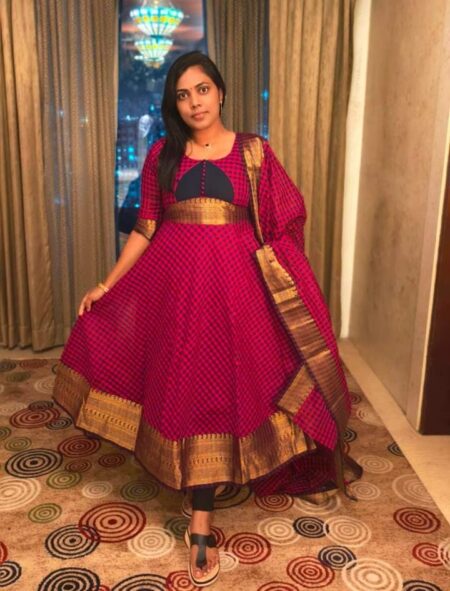 KAANCHI COTTON FROCK NF2601KCPF02