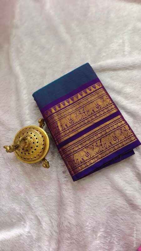 Kaanchi Cotton Dual Tone Saree NF2601DT03