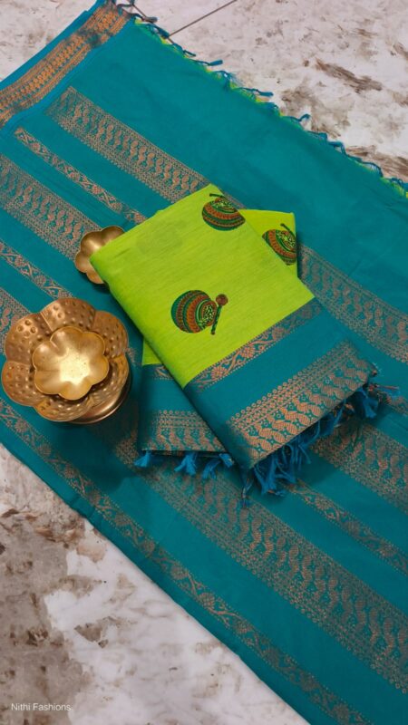 Kalyani Cotton Printed Saree NF2601PS02